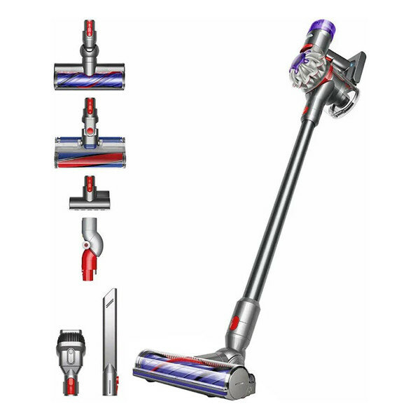 Пылесос вертикальный Dyson V8 Absolute Cordless (SV25) IN, silver/nickel