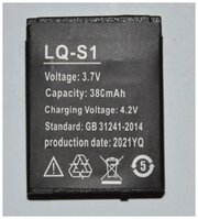 Аккумулятор LQ-S1 для смарт часов DZ09 / A1 / GT08 / V8 / 380 мАч Li-ion.