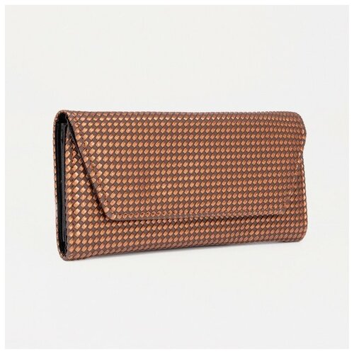 фото Кошелёк на магните, цвет коричневый dreammart