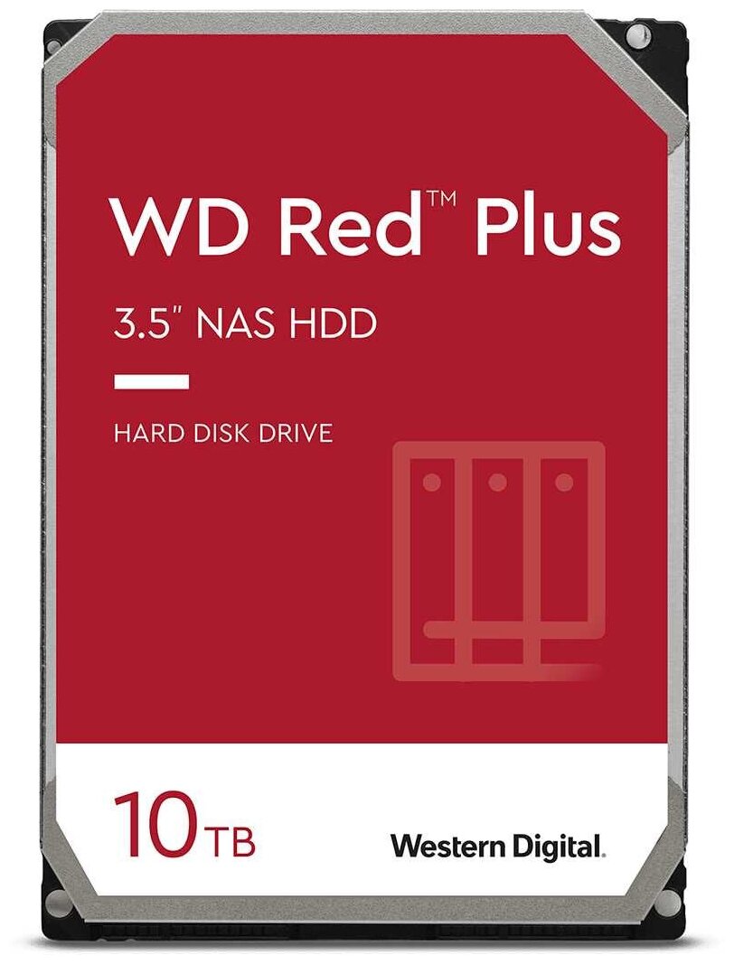 Western Digital WD Red Plus 10Tb WD101EFBX