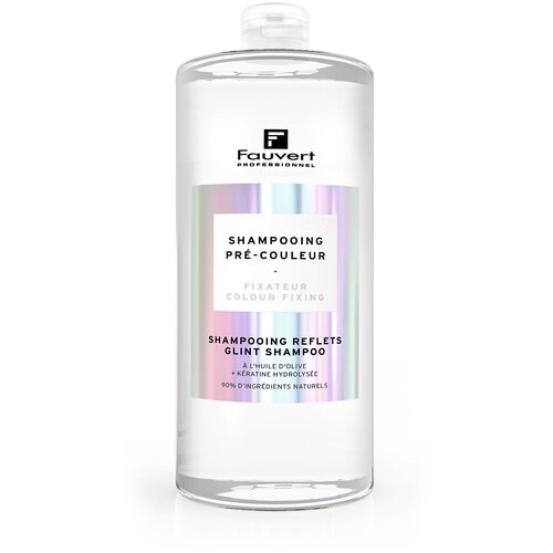FAUVERT Шампунь PRECOLOR РН=8 для волос подготавливающий Lumières de Provence, 1000 мл