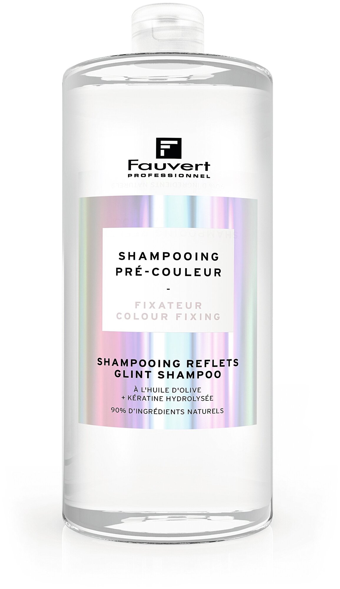 FAUVERT Шампунь PRECOLOR РН=8 для волос подготавливающий Lumières de Provence, 1000 мл