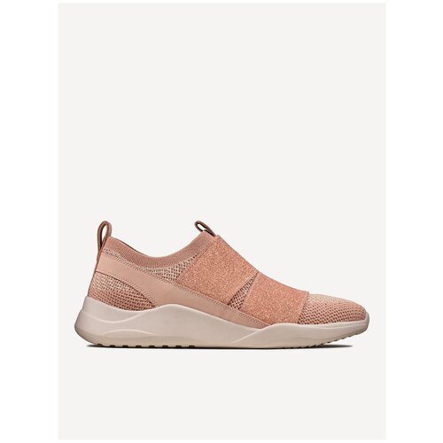 Кроссовки Clarks, полнота D, размер 38EU (5UK), розовый кроссовки adidas полнота 10 размер 5uk черный желтый