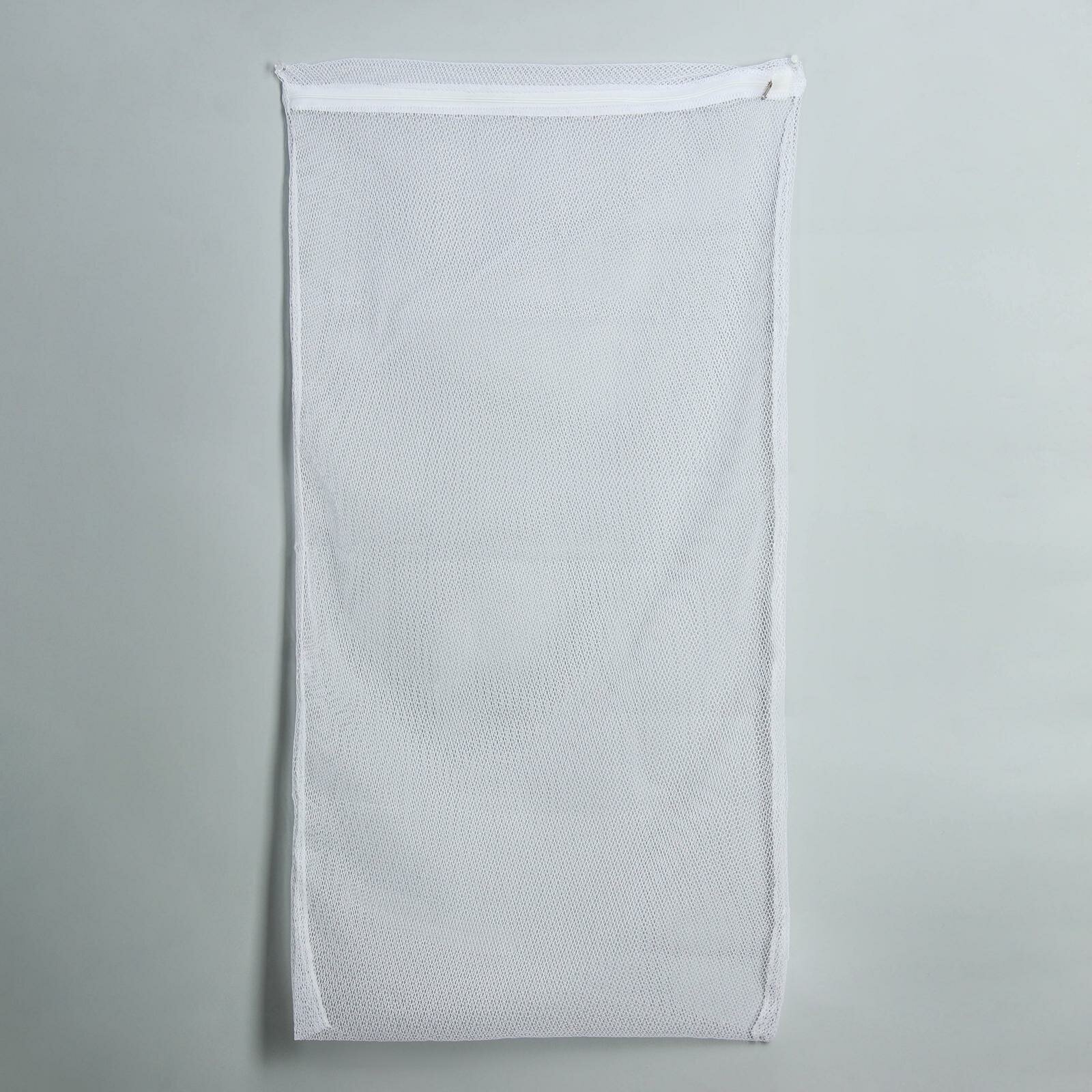 Мешок для стирки белья «Макси» 47×90 см цвет белый