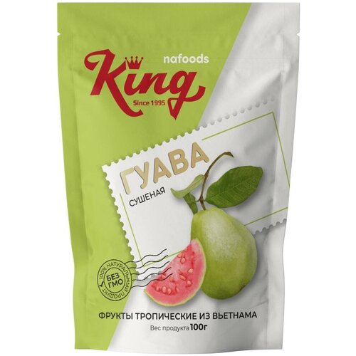 Гуава сушеная "King" упаковка - 100 г