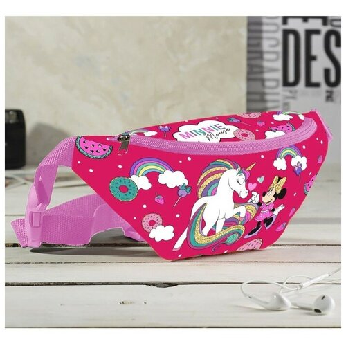 фото Сумка поясная disney, розовый