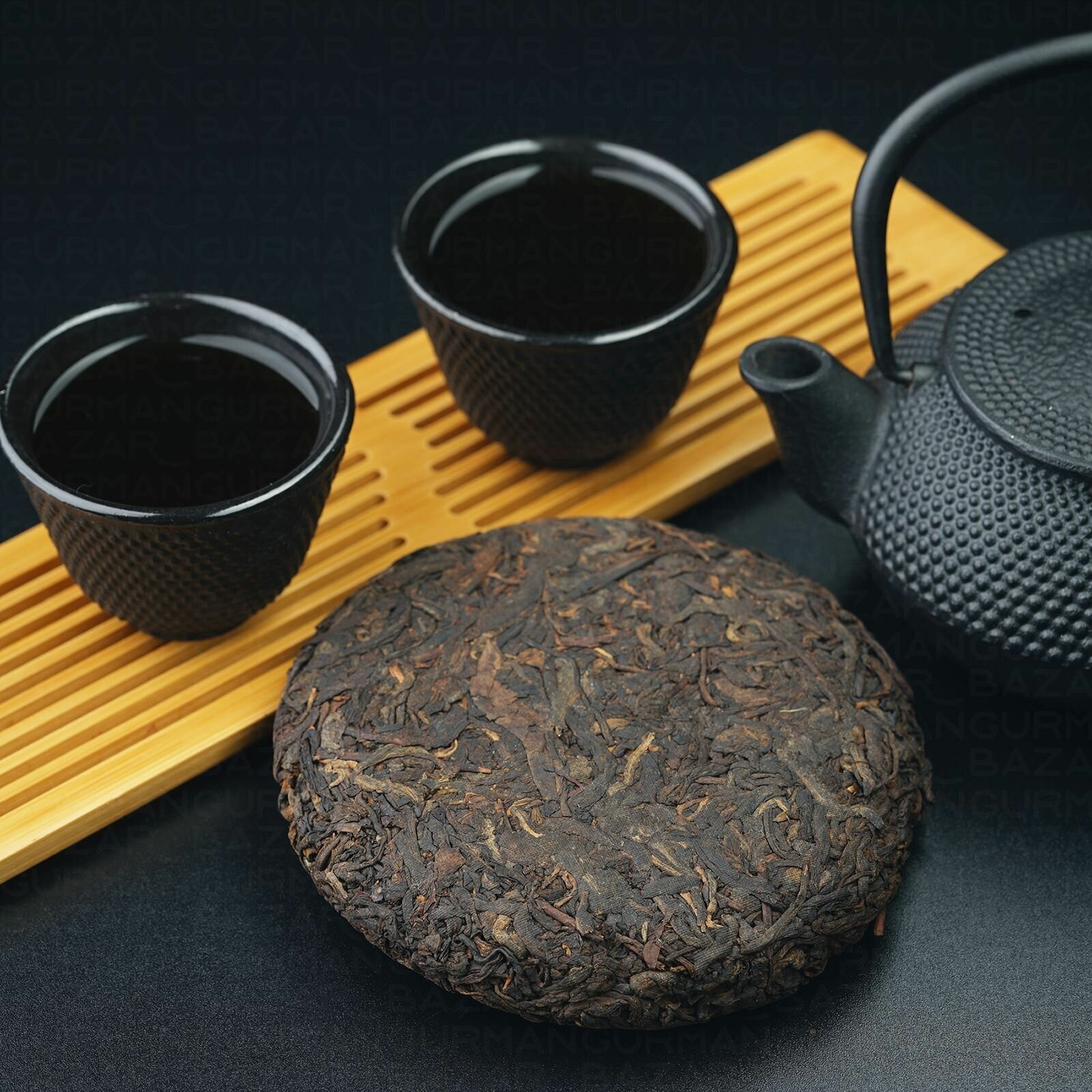 Правильный Шу Пуэр Tea Cake 150 г. Чай Китайский Прессованный Блин