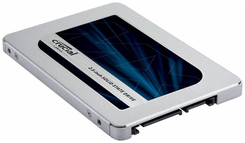 SSD накопитель CRUCIAL MX500 250Гб, 2.5", SATA III - фото №1