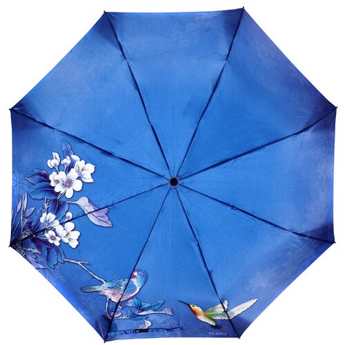Мини-зонт PLANET, синий