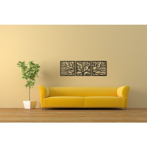 Декоративное панно Дерево, SamCraft, панно из дерева, настенная декорация