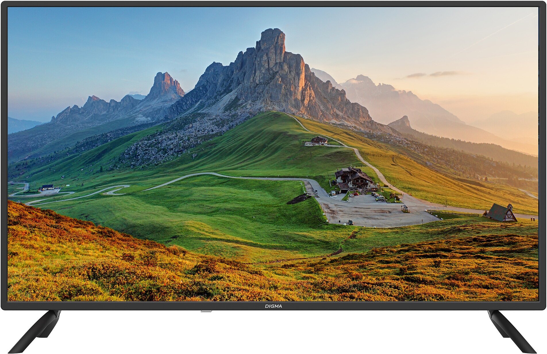 Телевизор Digma DM-LED40MBB21, 40", LED, FULL HD, черный - фото №1