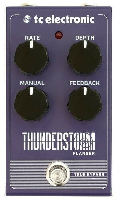 TC Electronic Thunderstorm Flanger напольная педаль эффекта флэнжер