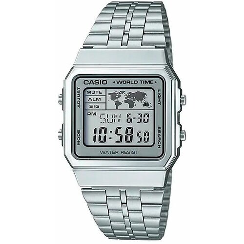 Наручные часы CASIO, серебряный