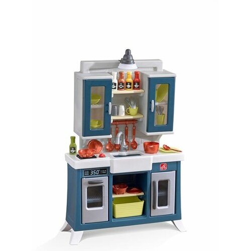 Детская игровая кухня Step-2 Модерн для детей от 2 лет, 27.9 х 76.2 х 121.9 см, аксессуары в комплекте, световые звуковые эффекты