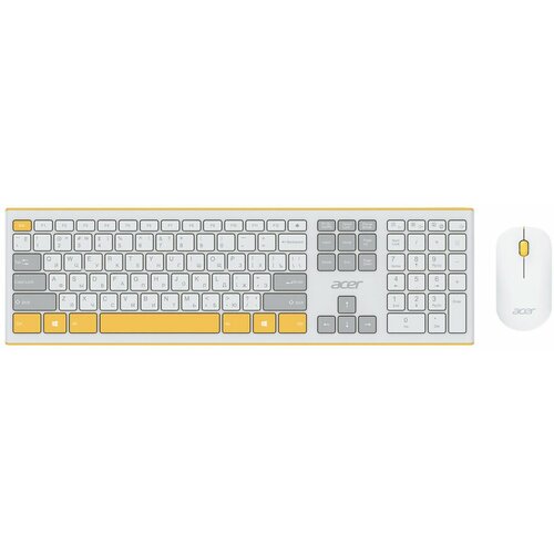 Комплект (клавиатура+мышь) Acer OCC200, USB, беспроводной [zl. accee.002]