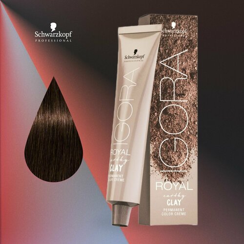 Schwarzkopf Professional IGORA ROYAL 5-16 Игора Роял Raw Светлый коричневый сандрэ шоколадный 60 мл. SKP NEW