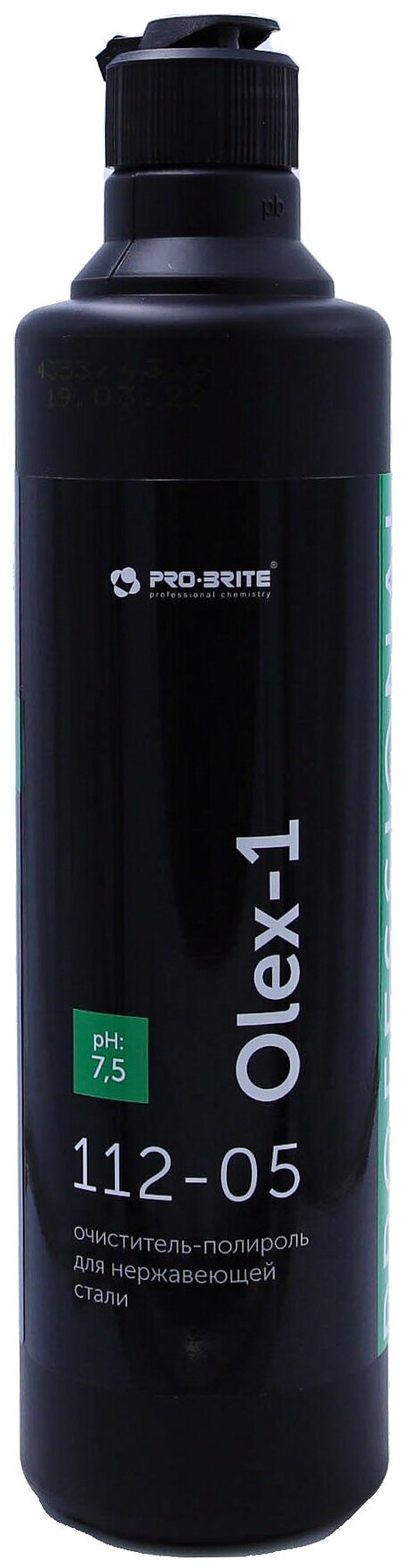 Очиститель-полироль для нержавеющей стали OLEX-1 0,5 л, средство против загрязнений и отпечатков пальцев, 5 шт. - фотография № 5
