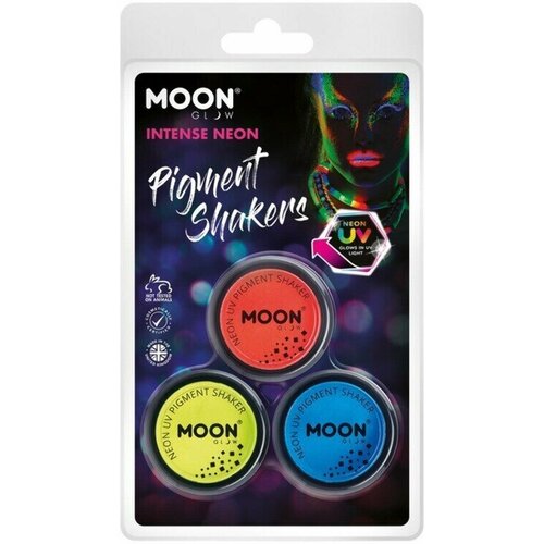 УФ пигменты для макияжа Moon Glow Intense Neon UV Pigment Shakers chabon m moonglow