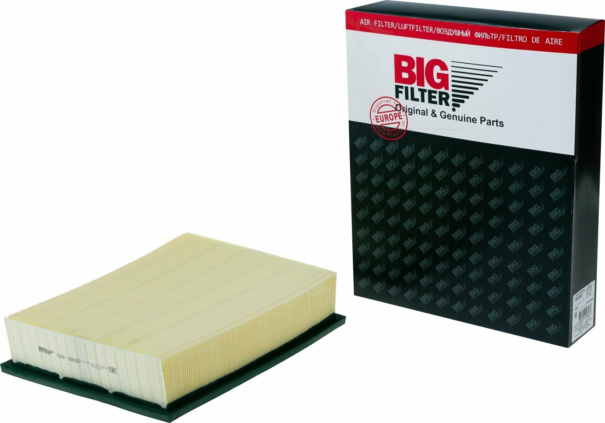 Воздушный фильтр BIG Filter - фото №5