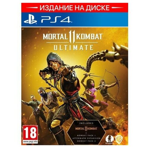 игра для пк warner bros mortal kombat x kombat pack Игра Mortal Kombat 11 Ultimate Edition PS4