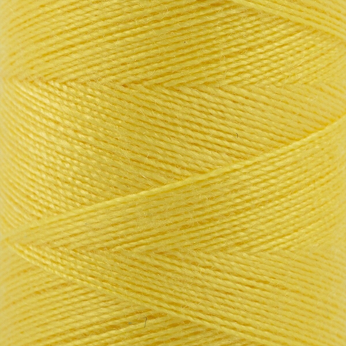 Швейные нитки Gamma 40/2, полиэстр, в бытовой намотке 183 м, прочные, № 384 цвет желтый, 1 шт.