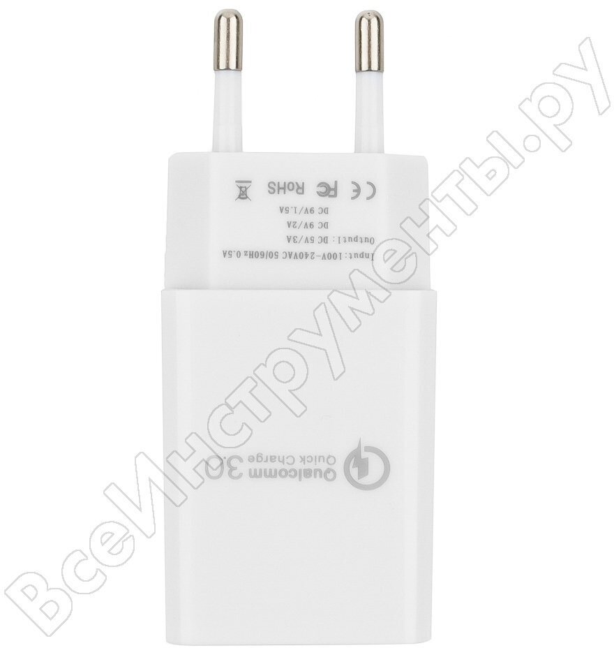 Сетевое зарядное устройство Cablexpert MP3A-PC-16, белый - фото №8
