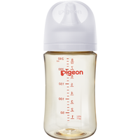 PIGEON Бутылочка для кормления из премиального пластика 240мл, PPSU
