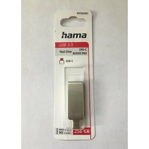 USB Флеш-накопитель HAMA 00182496, USB 3.0 Type-C, 128 GB