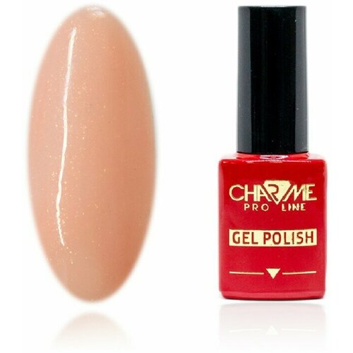 Гель лак Charme Skin nude 12, 10мл charme гель однофазный прозрачный 30 мл