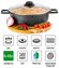 Жаровня-сотейник 4,45 л 28 см Elan Gallery гармония вкуса Черный ...