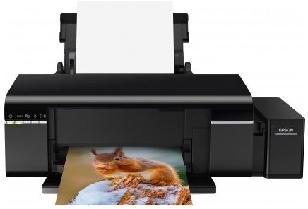 Epson Струйный принтер Epson L805 A4, 5760x1440dpi, черный (USB2.0, WiFi)