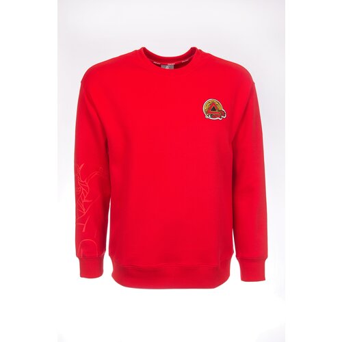 Свитшот PEAK, размер L, красный cnhnoh round neck sweater top cosmic planet sweater men s pullover round neck clothes hoodie spring