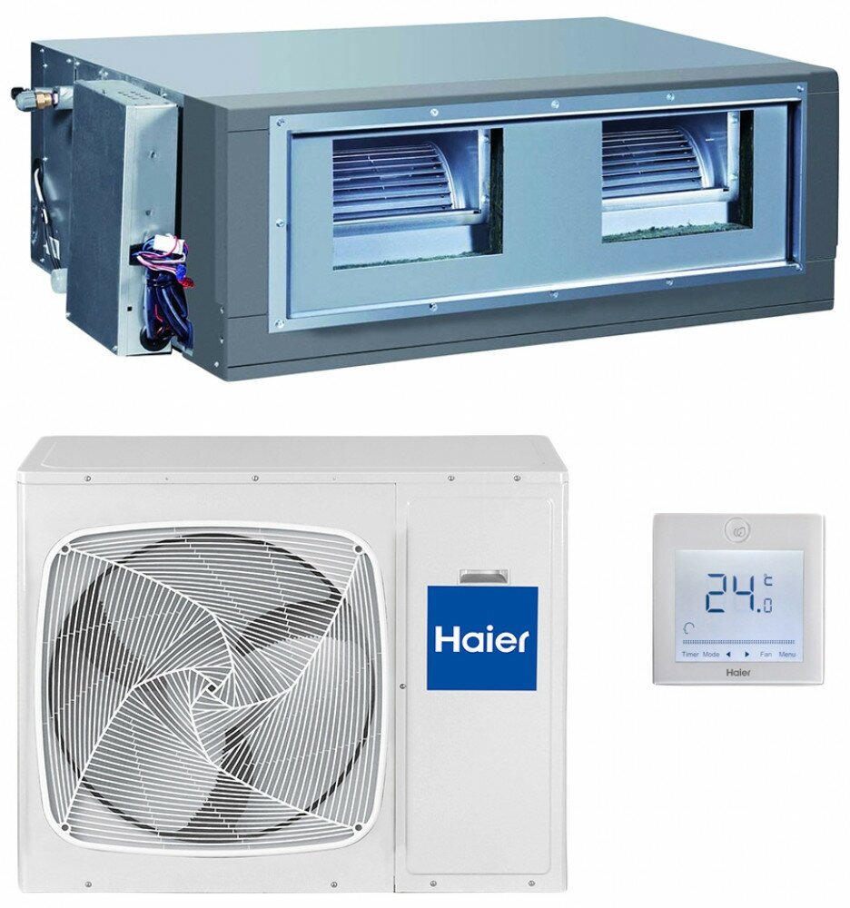 Канальный кондиционер Haier AD48HS1ERA(S)/1U48LS1EAB(S)