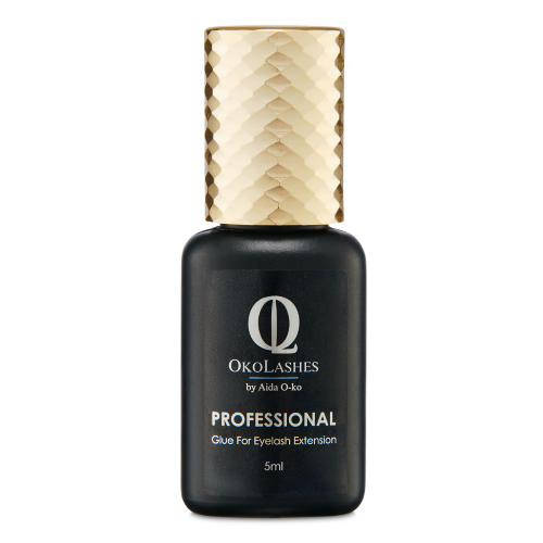 Клей OkoLashes Professional Black (0,7 сек) 5 мл