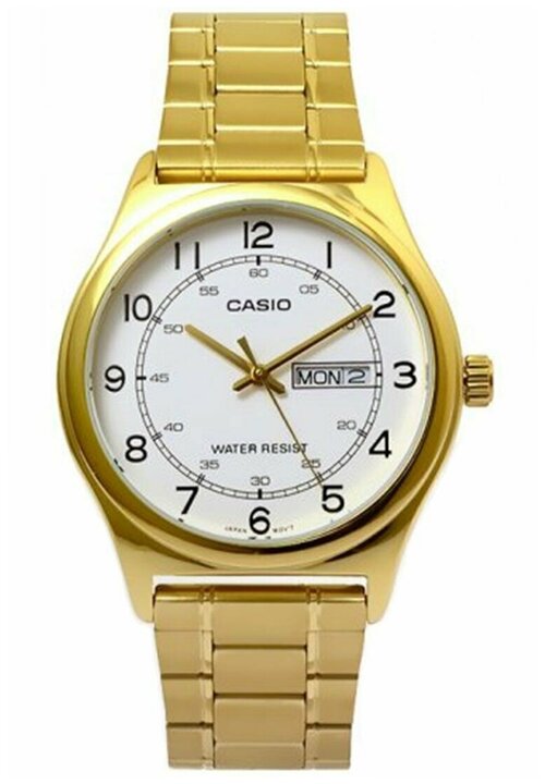 Наручные часы CASIO, серебряный, золотой