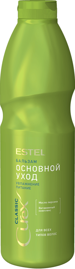 Estel Professional Бальзам “Основной уход” для ежедневного применения CUREX CLASSIC для всех типов волос, 1000 мл