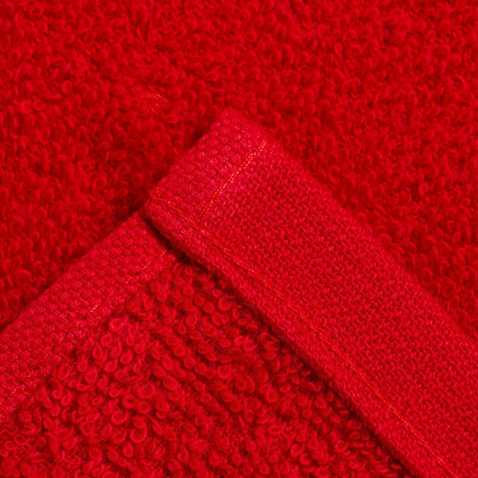 Полотенце махровое «Радуга» цвет красный, 50х90 см, 305г/м2 - фотография № 10