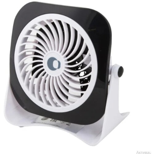 Вентилятор настольный переносной USB 3W 10 см черный Компактный прибор поможет создать комфортные условия на рабочем месте или в зоне отдыха предусмотрены две скорости вращения 225000₽