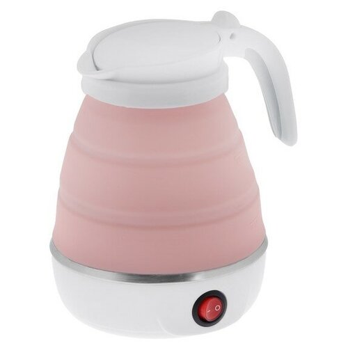 Чайник электрический LuazON LSK-1812 пластик 06 л 600 Вт дорожный белый 254200₽