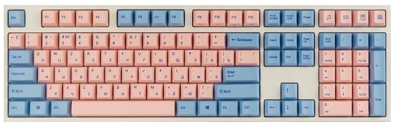 Игровая клавиатура Varmilo Cotton Candy VA108MN2I