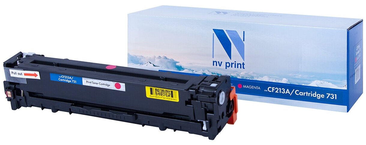 Лазерный картридж NV Print NV-CF213A, 731M для HP LaserJet Color Pro M251n, M251nw, M276n, M276nw (совместимый, пурпурный, 1800 стр.)