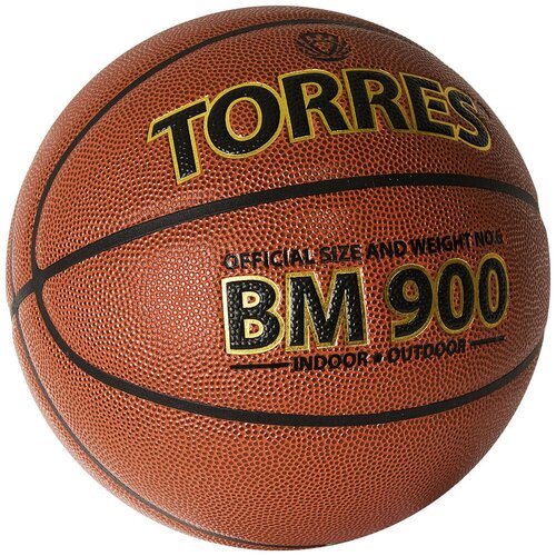 Мяч баскетбольный TORRES BM900 №6, коричневый