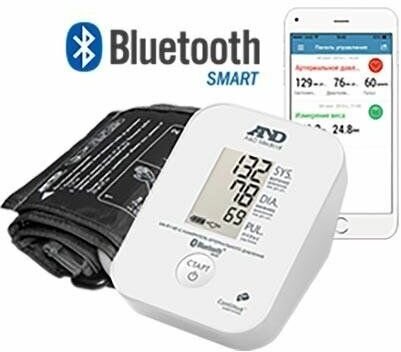 Тонометр автоматический с передачей данных по Bluetooth UA-911 BT-C A&D/Эй энд Ди