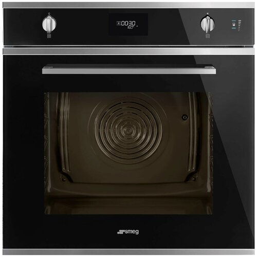 Электрический духовой шкаф Smeg SOP6401S2N, черный/серебристый