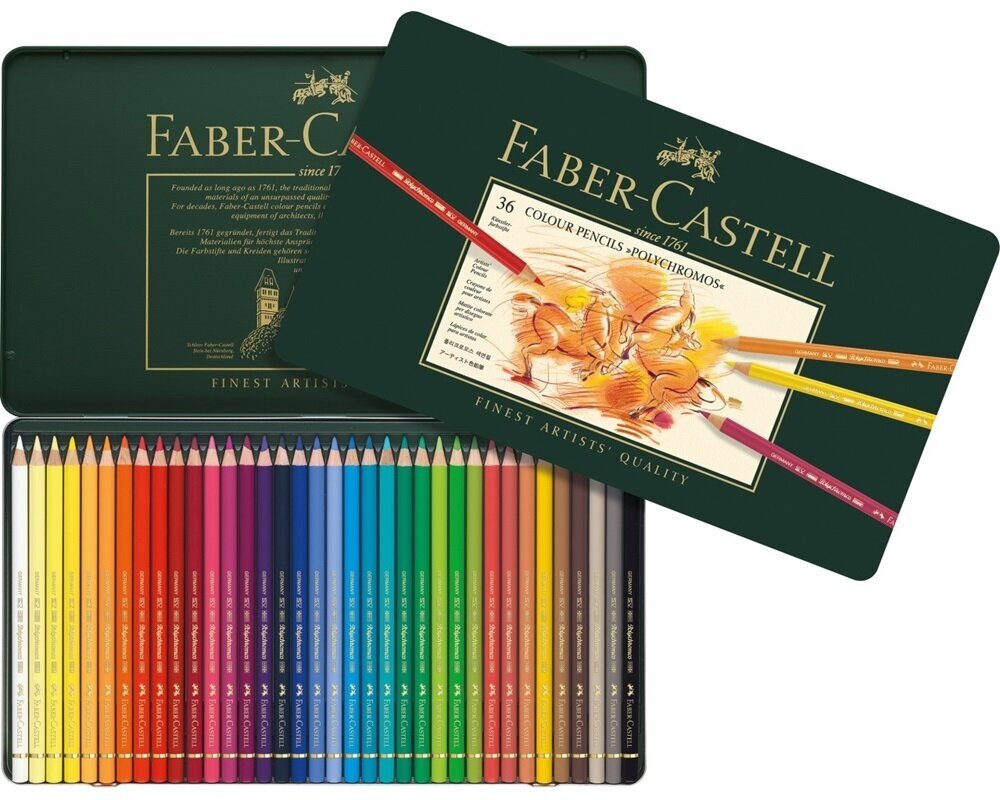 Цветные карандаши Faber Castell Набор карандашей 36 цветов Faber-Castell Polychromos