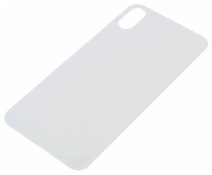 Задняя крышка для Apple iPhone X (с широким отверстием) серебро AA