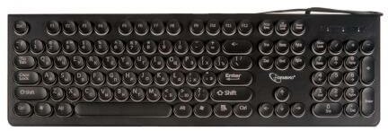 Клавиатура Gembird KB-240L Black USB