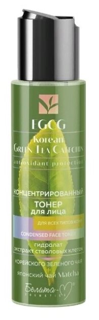 Белита-М "EGCG Korean Green Tea Catechin" Тонер для лица для всех типов кожи концентрированный 115 мл. (Белита-М)