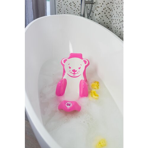 Горка для ванны Buddy Ok Baby, мишка розовый яркий 66