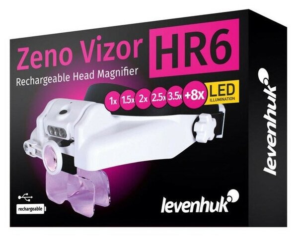 Лупа LEVENHUK Zeno Vizor HR6